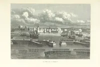 An illustration from L'Histoire de France depuis les temps les plus reculés jusqu'en 1789, racontée à mes petits-enfants ... Ouvrage illustré ... d'après les dessins d'A. de Neuville (1870)