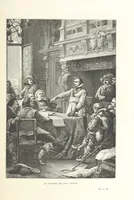 An illustration from L'Histoire de France depuis les temps les plus reculés jusqu'en 1789, racontée à mes petits-enfants ... Ouvrage illustré ... d'après les dessins d'A. de Neuville (1870)