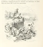 An illustration from L'Histoire de France depuis les temps les plus reculés jusqu'en 1789, racontée à mes petits-enfants ... Ouvrage illustré ... d'après les dessins d'A. de Neuville (1870)