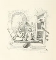 An illustration from L'Histoire de France depuis les temps les plus reculés jusqu'en 1789, racontée à mes petits-enfants ... Ouvrage illustré ... d'après les dessins d'A. de Neuville (1870)