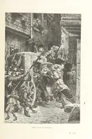 An illustration from L'Histoire de France depuis les temps les plus reculés jusqu'en 1789, racontée à mes petits-enfants ... Ouvrage illustré ... d'après les dessins d'A. de Neuville (1870)