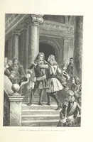 An illustration from L'Histoire de France depuis les temps les plus reculés jusqu'en 1789, racontée à mes petits-enfants ... Ouvrage illustré ... d'après les dessins d'A. de Neuville (1870)