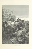 An illustration from L'Histoire de France depuis les temps les plus reculés jusqu'en 1789, racontée à mes petits-enfants ... Ouvrage illustré ... d'après les dessins d'A. de Neuville (1870)