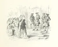 An illustration from L'Histoire de France depuis les temps les plus reculés jusqu'en 1789, racontée à mes petits-enfants ... Ouvrage illustré ... d'après les dessins d'A. de Neuville (1870)
