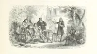 An illustration from L'Histoire de France depuis les temps les plus reculés jusqu'en 1789, racontée à mes petits-enfants ... Ouvrage illustré ... d'après les dessins d'A. de Neuville (1870)