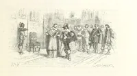 An illustration from L'Histoire de France depuis les temps les plus reculés jusqu'en 1789, racontée à mes petits-enfants ... Ouvrage illustré ... d'après les dessins d'A. de Neuville (1870)
