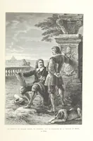 An illustration from L'Histoire de France depuis les temps les plus reculés jusqu'en 1789, racontée à mes petits-enfants ... Ouvrage illustré ... d'après les dessins d'A. de Neuville (1870)