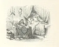An illustration from L'Histoire de France depuis les temps les plus reculés jusqu'en 1789, racontée à mes petits-enfants ... Ouvrage illustré ... d'après les dessins d'A. de Neuville (1870)