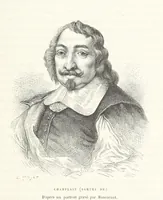 An illustration from L'Histoire de France depuis les temps les plus reculés jusqu'en 1789, racontée à mes petits-enfants ... Ouvrage illustré ... d'après les dessins d'A. de Neuville (1870)