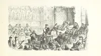 An illustration from L'Histoire de France depuis les temps les plus reculés jusqu'en 1789, racontée à mes petits-enfants ... Ouvrage illustré ... d'après les dessins d'A. de Neuville (1870)