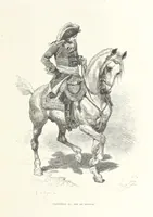 An illustration from L'Histoire de France depuis les temps les plus reculés jusqu'en 1789, racontée à mes petits-enfants ... Ouvrage illustré ... d'après les dessins d'A. de Neuville (1870)