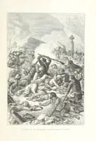 An illustration from L'Histoire de France depuis les temps les plus reculés jusqu'en 1789, racontée à mes petits-enfants ... Ouvrage illustré ... d'après les dessins d'A. de Neuville (1870)
