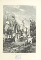 An illustration from L'Histoire de France depuis les temps les plus reculés jusqu'en 1789, racontée à mes petits-enfants ... Ouvrage illustré ... d'après les dessins d'A. de Neuville (1870)