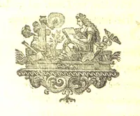 An illustration from A new Miscellany of original poems, translations and imitations, by ... Mr Prior, Mr Pope, Mr Hughes, Mr Harcourt, Lady M[ary] W[ortley] M[ontague], Mrs Manley, etc. Now first published ... with some familiar Letters by the late Earl of Rochester, never before printed. [Edited, with contributions, by A. H., i.e. Anthony Hammond (1720)
