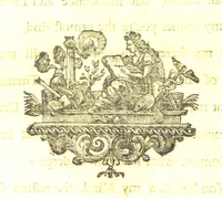 An illustration from A new Miscellany of original poems, translations and imitations, by ... Mr Prior, Mr Pope, Mr Hughes, Mr Harcourt, Lady M[ary] W[ortley] M[ontague], Mrs Manley, etc. Now first published ... with some familiar Letters by the late Earl of Rochester, never before printed. [Edited, with contributions, by A. H., i.e. Anthony Hammond (1720)