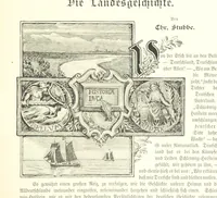 An illustration from Schleswig-Holstein meerumschlungen in Wort und Bild ... Herausgegeben von H. Haas, H. Krumm und F. Stoltenberg, etc (1896)