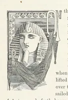 An illustration from Cleopatra, being an account of the fall and vengeance of Harmachis, the royal Egyptian, as set forth by his own hand. [A novel, with illustrations by R. C. Woodville and Maurice Greiffenhagen.] L.P (1889)