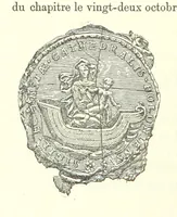 An illustration from Recueil historique du Boulonnais-notices, articles, éphémérides-1845-1893. Annoté, documenté et illustré par A. de Rosny (1897)