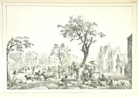 An illustration from Kolonisatie van Europeanen te Suriname. Opheffing van het pauperisme, ontwikkeling van handel en industrie, met ongeveer 90 platen (1872)