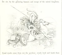An illustration from Midsummer Eve: a fairy tale of love (1848)