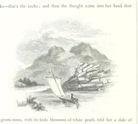 An illustration from Midsummer Eve: a fairy tale of love (1848)