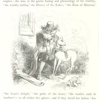 An illustration from Midsummer Eve: a fairy tale of love (1848)