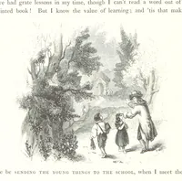 An illustration from Midsummer Eve: a fairy tale of love (1848)