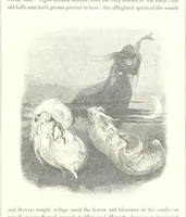An illustration from Midsummer Eve: a fairy tale of love (1848)