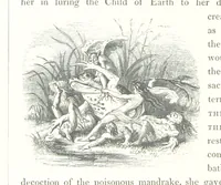 An illustration from Midsummer Eve: a fairy tale of love (1848)