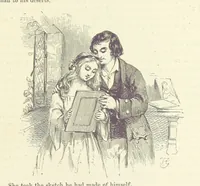 An illustration from Midsummer Eve: a fairy tale of love (1870)