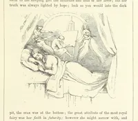 An illustration from Midsummer Eve: a fairy tale of love (1870)