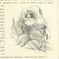 An illustration from Midsummer Eve: a fairy tale of love (1870)