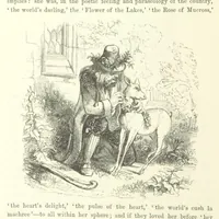 An illustration from Midsummer Eve: a fairy tale of love (1870)