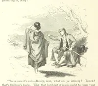 An illustration from Midsummer Eve: a fairy tale of love (1870)