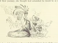 An illustration from Midsummer Eve: a fairy tale of love (1870)