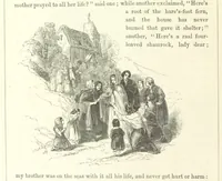 An illustration from Midsummer Eve: a fairy tale of love (1870)