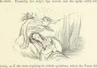 An illustration from Midsummer Eve: a fairy tale of love (1870)