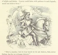 An illustration from Midsummer Eve: a fairy tale of love (1870)