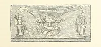 An illustration from A history of the town and parish of Nantwich, or Wich-Malbank, in the county palatine of Chester (1883)