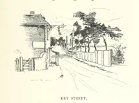 An illustration from The Dover Road. Annals of an ancient turnpike ... Illustrated by the author, etc (1895)