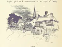 An illustration from The Dover Road. Annals of an ancient turnpike ... Illustrated by the author, etc (1895)