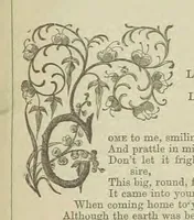 An illustration from Wayside Pictures, Hymns, and Poems ... With a portrait of the author (1874)