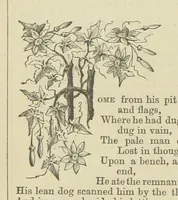 An illustration from Wayside Pictures, Hymns, and Poems ... With a portrait of the author (1874)