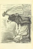 An illustration from The Queen of the Arena and other stories ... illustrated by Millais and others (1880)