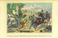 An illustration from Illustrirtes Gedenkbuch der Kriegsereignisse des Jahres 1866, etc (1868)