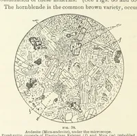 An illustration from An Introduction to the study of Petrology: the Igneous Rocks ... With ... illustrations (1891)