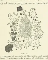 An illustration from An Introduction to the study of Petrology: the Igneous Rocks ... With ... illustrations (1891)