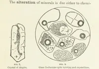 An illustration from An Introduction to the study of Petrology: the Igneous Rocks ... With ... illustrations (1891)