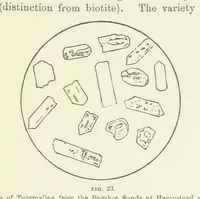 Picture 15 of 34 from An Introduction to the study of Petrology: the Igneous Rocks ... With ... illustrations (1891), leaf 59