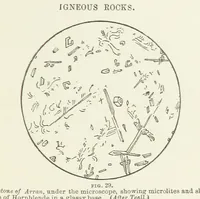 Picture 20 of 34 from An Introduction to the study of Petrology: the Igneous Rocks ... With ... illustrations (1891), leaf 73